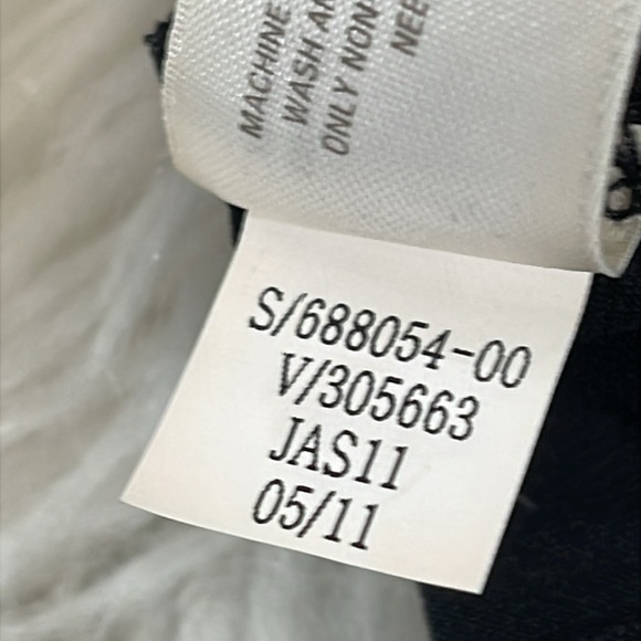 OLD NAVY V-Neck Waist-Defined Midi Wrap Dress Black Size XL NEW - Picture 9 of 9